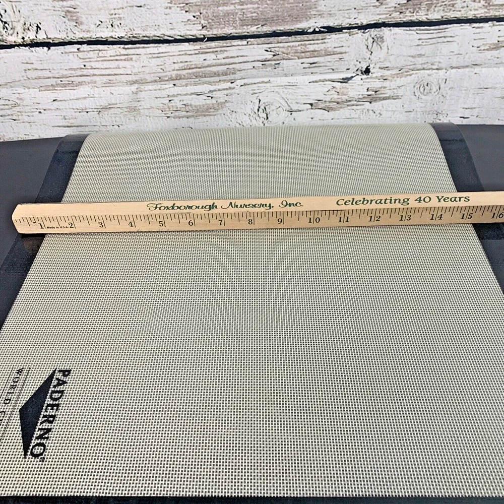 Paderno Silicone Baking Mat Non-Stick Oven Safe Refrigerator Freezer 2-Piece Set